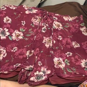 Floral shorts